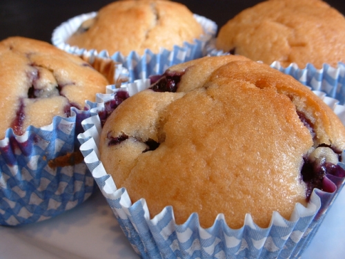 Blueberry Muffins - Tasty Easy Party Menu Desserts